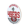 San Francisco 49ers NFL Bottle Opener Cap Catcher Wall Sign