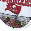 Tampa Bay Buccaneers NFL Bottle Opener Cap Catcher Wall Sign