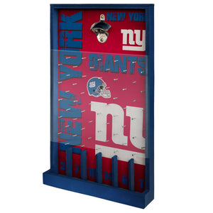 New York Giants NFL Bottle Opener Sign Game