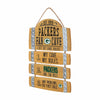 Green Bay Packers NFL Barrel Slat Mancave Sign