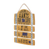 New York Giants NFL Barrel Slat Mancave Sign