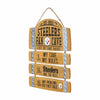 Pittsburgh Steelers NFL Barrel Slat Mancave Sign