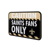 New Orleans Saints NFL Caution Sign