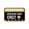 Pittsburgh Steelers NFL Caution Sign