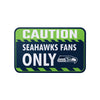 Seattle Seahawks NFL Caution Sign