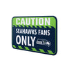 Seattle Seahawks NFL Caution Sign