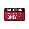 Tampa Bay Buccaneers NFL Caution Sign