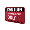 Tampa Bay Buccaneers NFL Caution Sign