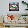 Denver Broncos NFL Canvas Wall Sign