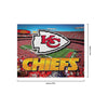 Kansas City Chiefs NFL Canvas Wall Sign