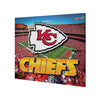 Kansas City Chiefs NFL Canvas Wall Sign