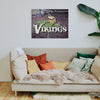 Minnesota Vikings NFL Canvas Wall Sign