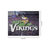 Minnesota Vikings NFL Canvas Wall Sign