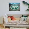 New York Jets NFL Canvas Wall Sign