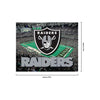 Las Vegas Raiders NFL Canvas Wall Sign