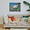 Philadelphia Eagles NFL Canvas Wall Sign