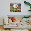 Pittsburgh Steelers NFL Canvas Wall Sign