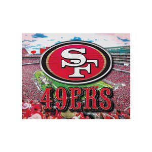 San Francisco 49Ers NFL Canvas Wall Sign