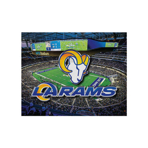 Los Angeles Rams Super Bowl LVI Champions Metal Distressed Bottlecap Wall Sign