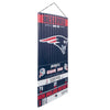 New England Patriots NFL Corrugated Metal Wall Sign