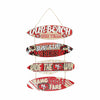 San Francisco 49ers NFL Fancave Surfboard Sign