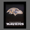 Baltimore Ravens NFL Glow Wall Sign