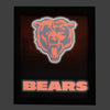Chicago Bears NFL Glow Wall Sign