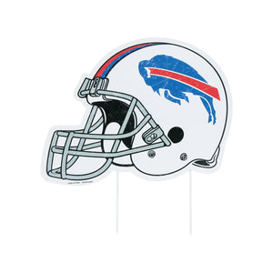 Buffalo Bills NFL Home Field Stake Helmet Sign