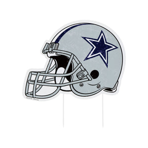 Dallas Cowboys NFL Home Field Stake Helmet Sign
