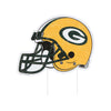 Green Bay Packers NFL Home Field Stake Helmet Sign