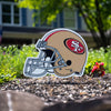 San Francisco 49ers NFL Home Field Stake Helmet Sign