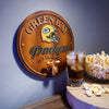 Green Bay Packers NFL Keg Tap Sign