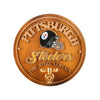 Pittsburgh Steelers NFL Keg Tap Sign