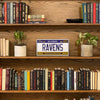 Baltimore Ravens NFL License Plate Wall Sign