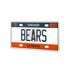 Chicago Bears NFL License Plate Wall Sign