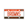 Cleveland Browns NFL License Plate Wall Sign