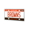 Cleveland Browns NFL License Plate Wall Sign