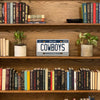 Dallas Cowboys NFL License Plate Wall Sign