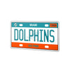 Miami Dolphins NFL License Plate Wall Sign