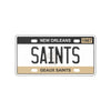 New Orleans Saints NFL License Plate Wall Sign