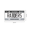 Las Vegas Raiders NFL License Plate Wall Sign