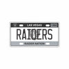 Las Vegas Raiders NFL License Plate Wall Sign