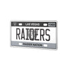 Las Vegas Raiders NFL License Plate Wall Sign