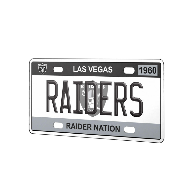 Las Vegas Raiders NFL Metal Tacker Wall Sign