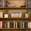 Pittsburgh Steelers NFL License Plate Wall Sign