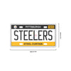 Pittsburgh Steelers NFL License Plate Wall Sign