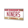 San Francisco 49ers NFL License Plate Wall Sign