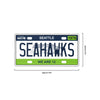 Seattle Seahawks NFL License Plate Wall Sign