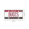 Tampa Bay Buccaneers NFL License Plate Wall Sign