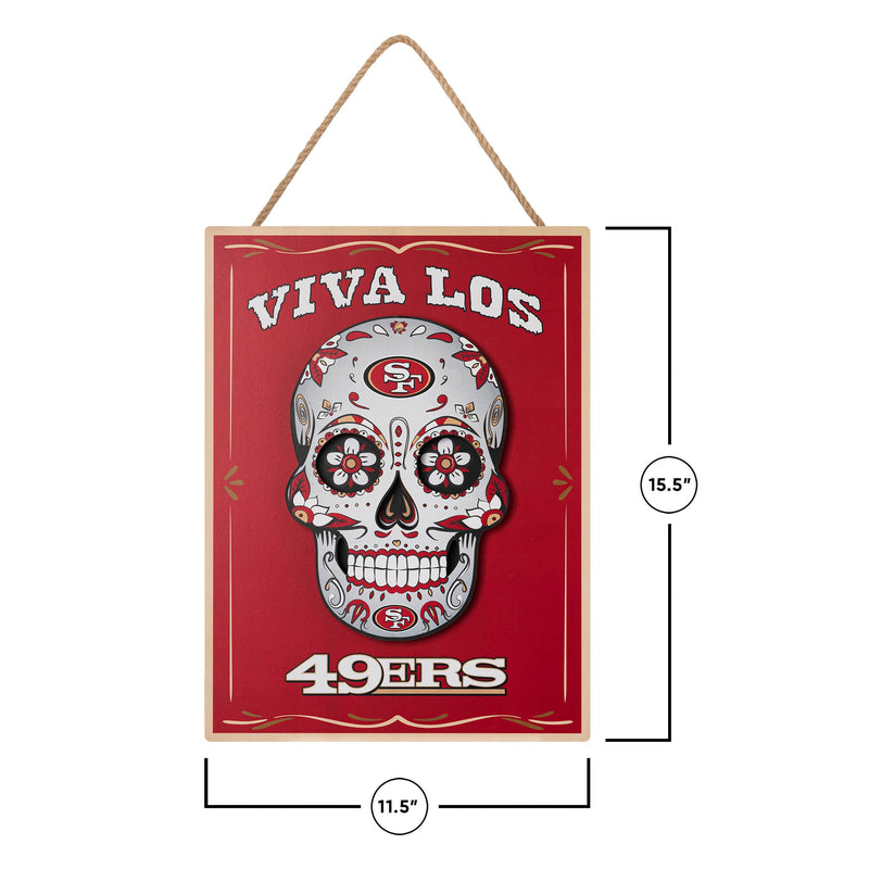 Atlanta Falcons Sugar Skull 12in